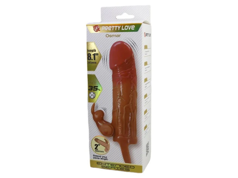 Osmar Funda para el Pene con Vibracion