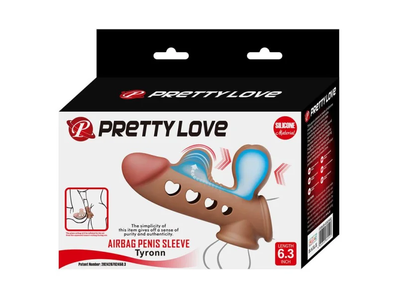 Tyronn Funda para el Pene con Funcion de Inflado