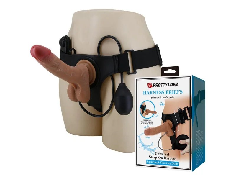 Oher Arnes con Dildo con vibracion y Funcion Squirt Oher Arnes con Dildo con vibracion y Funcion Squirt