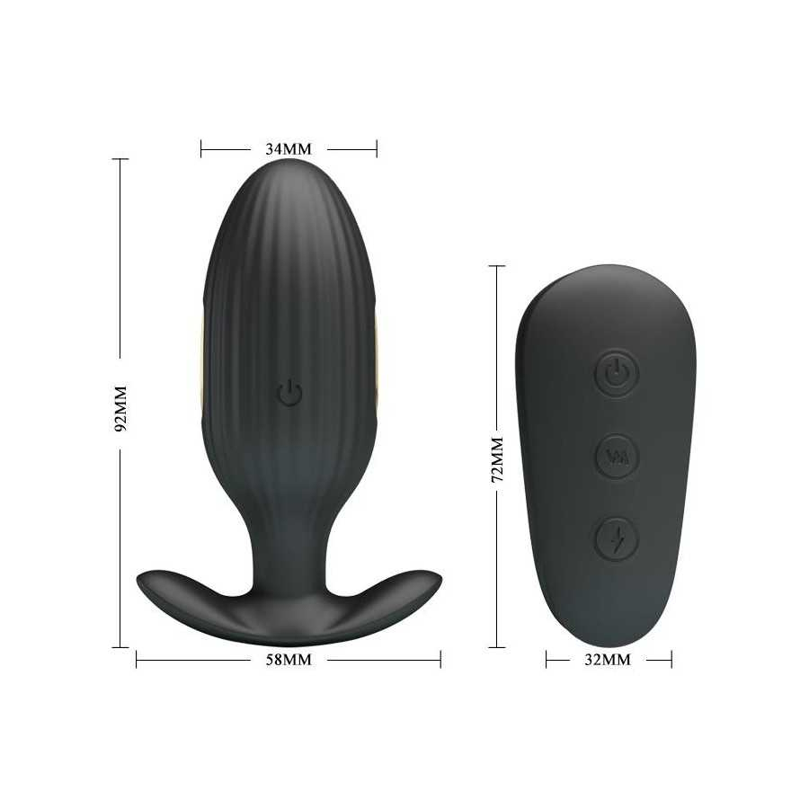 Royal Pleasure Plug Anal con Electro Estimulacion USB