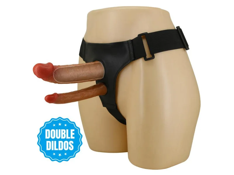 Keaven Arnes con Dildo Doble Hueco