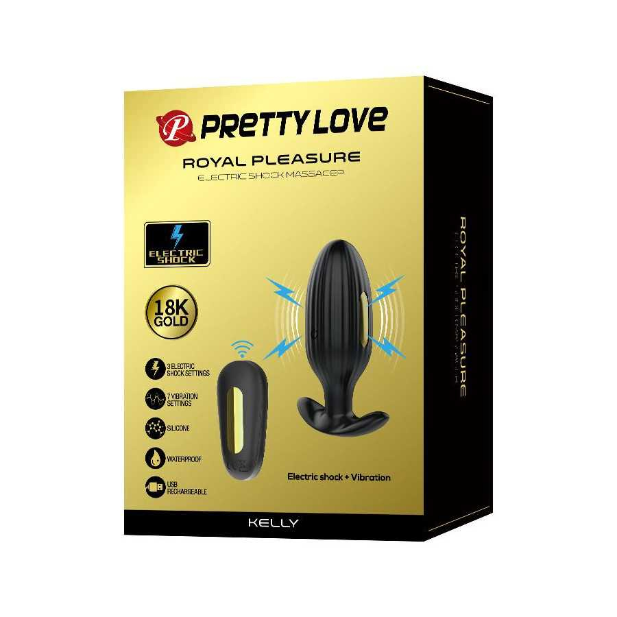 Royal Pleasure Plug Anal con Electro Estimulacion USB