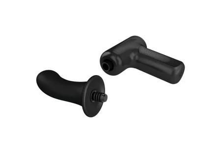 Dj Doctor Pistola de Masaje Dildo Funcion Empuje Negro