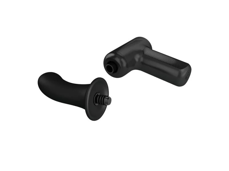 Dj Doctor Pistola de Masaje Dildo Funcion Empuje Negro