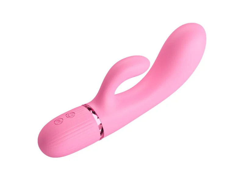 Marski Vibrador con Rabbit Punto G Rosa