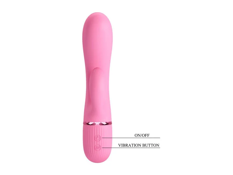 Marski Vibrador con Rabbit Punto G Rosa