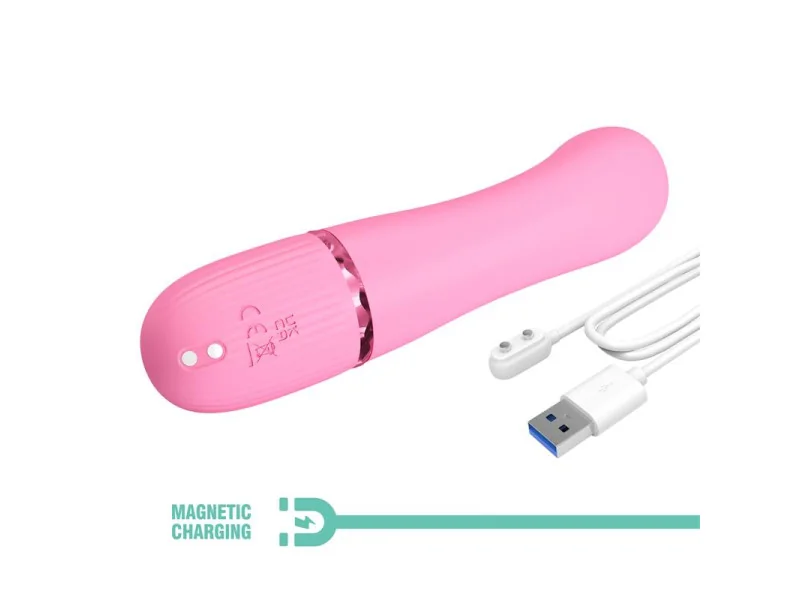 Marski Vibrador con Rabbit Punto G Rosa