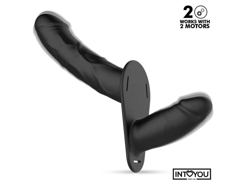 Jordan Arnes Dildo Doble con Vibracion y Control Remoto