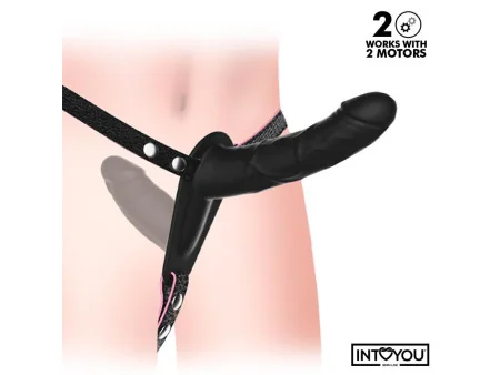 Jordan Arnes Dildo Doble con Vibracion y Control Remoto