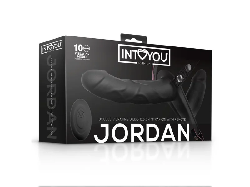 Jordan Arnes Dildo Doble con Vibracion y Control Remoto