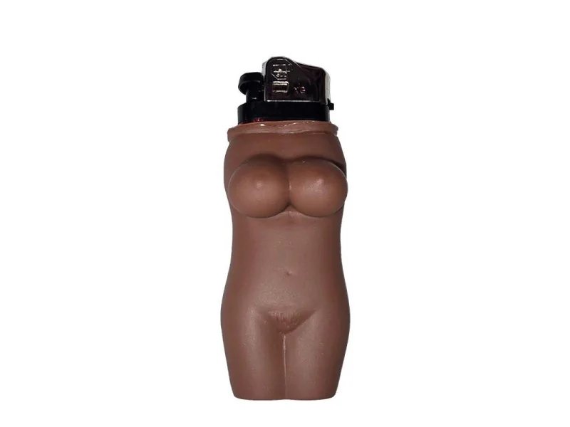 Mechero Forma de Cuerpo de Mujer Mulato Mechero Forma de Cuerpo de Mujer Mulato