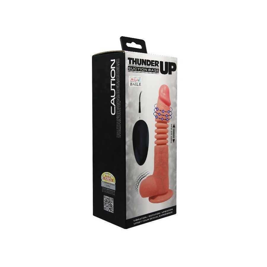 Vibrador con Rotacion y Movimiento Telescopico Thunder Up