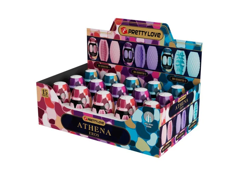 Eros Huevo Masturbador Display 15 uds Surtido Eros Huevo Masturbador Display 15 uds Surtido
