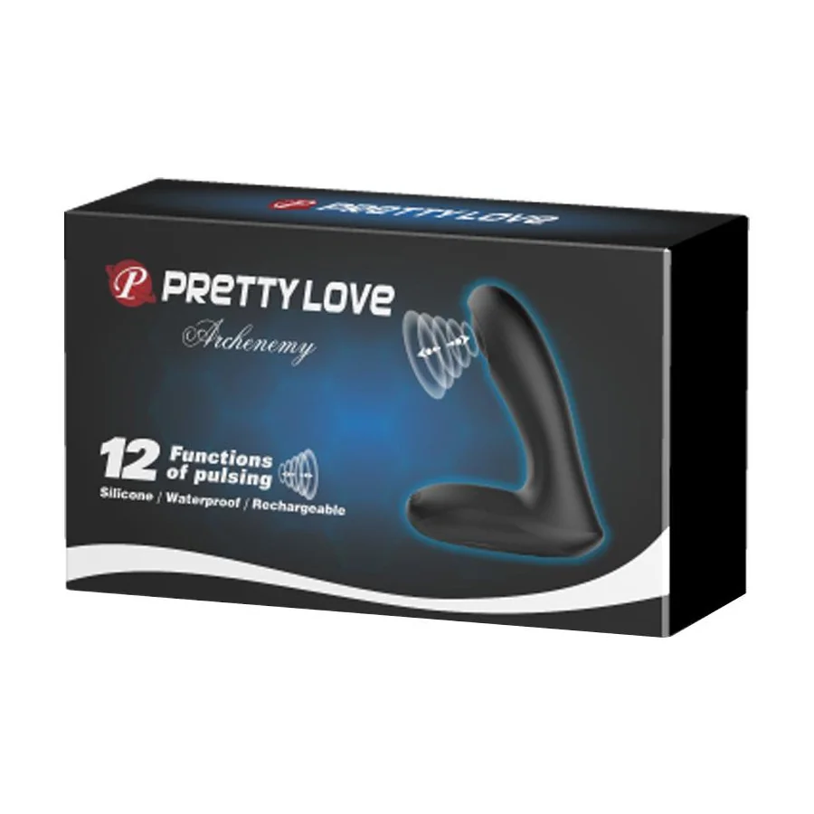 Estimulador Anal y Prostatico Archenemy Pulsing USB Silicona