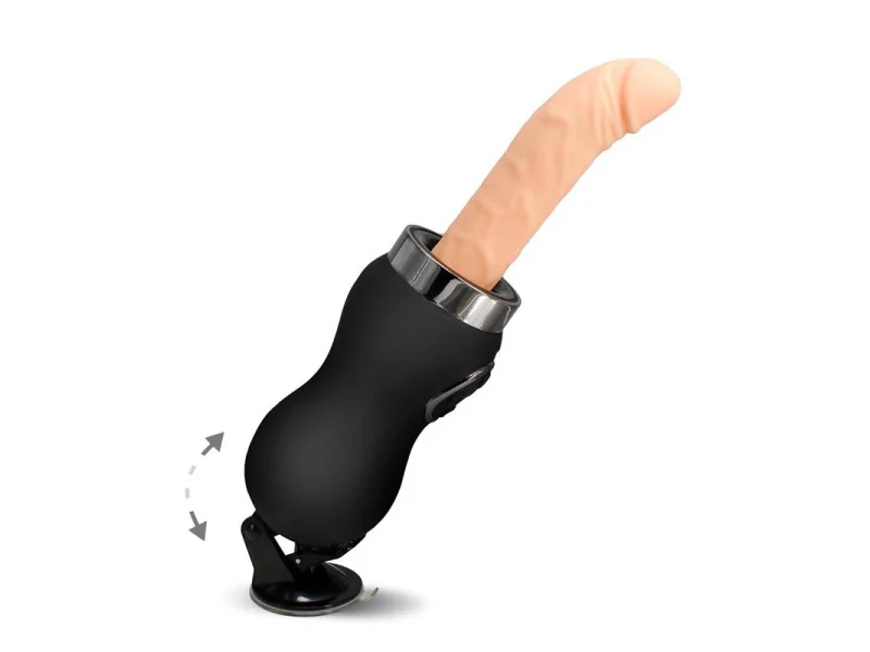 Sex Machine Vibracion Thrusting y Calor Control Remoto USB
