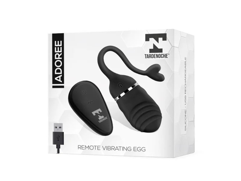 Adoree Huevo Vibrador USB Control Remoto USB Silicona