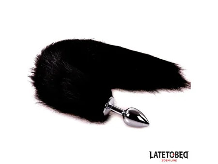 Plug Anal con Cola Negro 40 cm