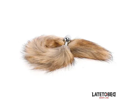 Plug Anal con Cola Marron 40 cm Plug Anal con Cola Marron 40 cm