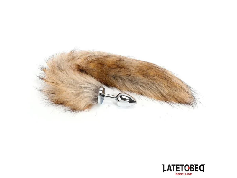 Plug Anal con Cola Marron 40 cm