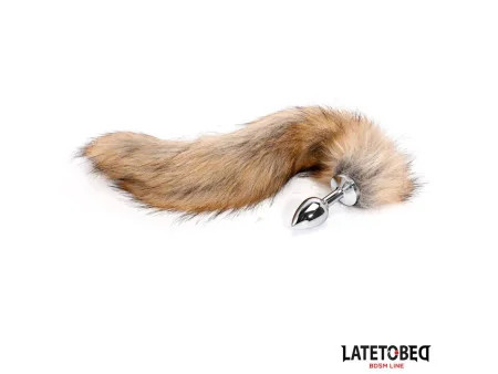 Plug Anal con Cola Marron 40 cm Plug Anal con Cola Marron 40 cm