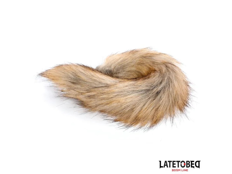 Plug Anal con Cola Marron 40 cm