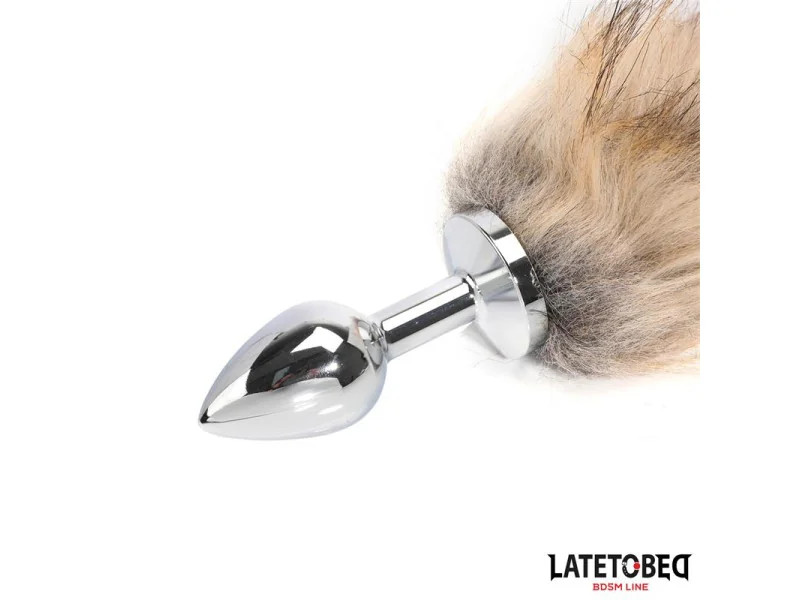 Plug Anal con Cola Marron 40 cm