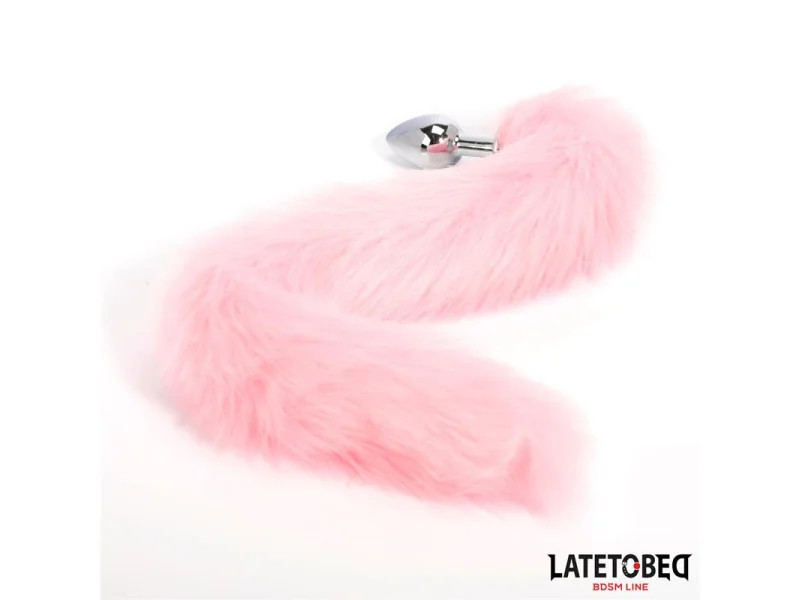 Plug Anal con Cola Rosa 40 cm