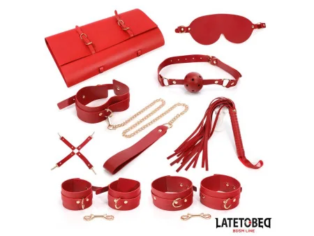 Kit de Bondage 7 Pz con Bolsa de Almacenamiento