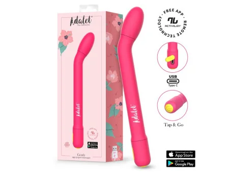Gently Estimulador Punto G con APP Rosa
