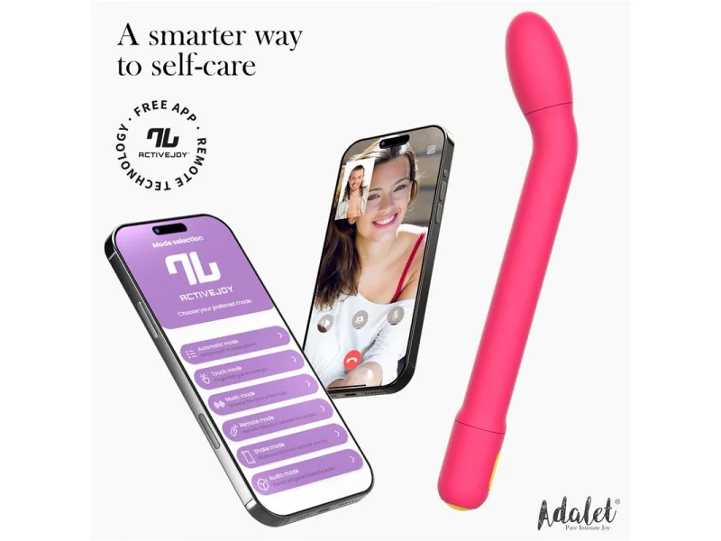 Gently Estimulador Punto G con APP Rosa