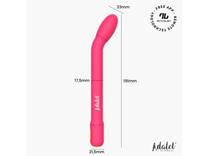 Gently Estimulador Punto G con APP Rosa