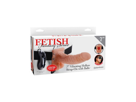 Arnes con Dildo Hueco y Vibracion 7