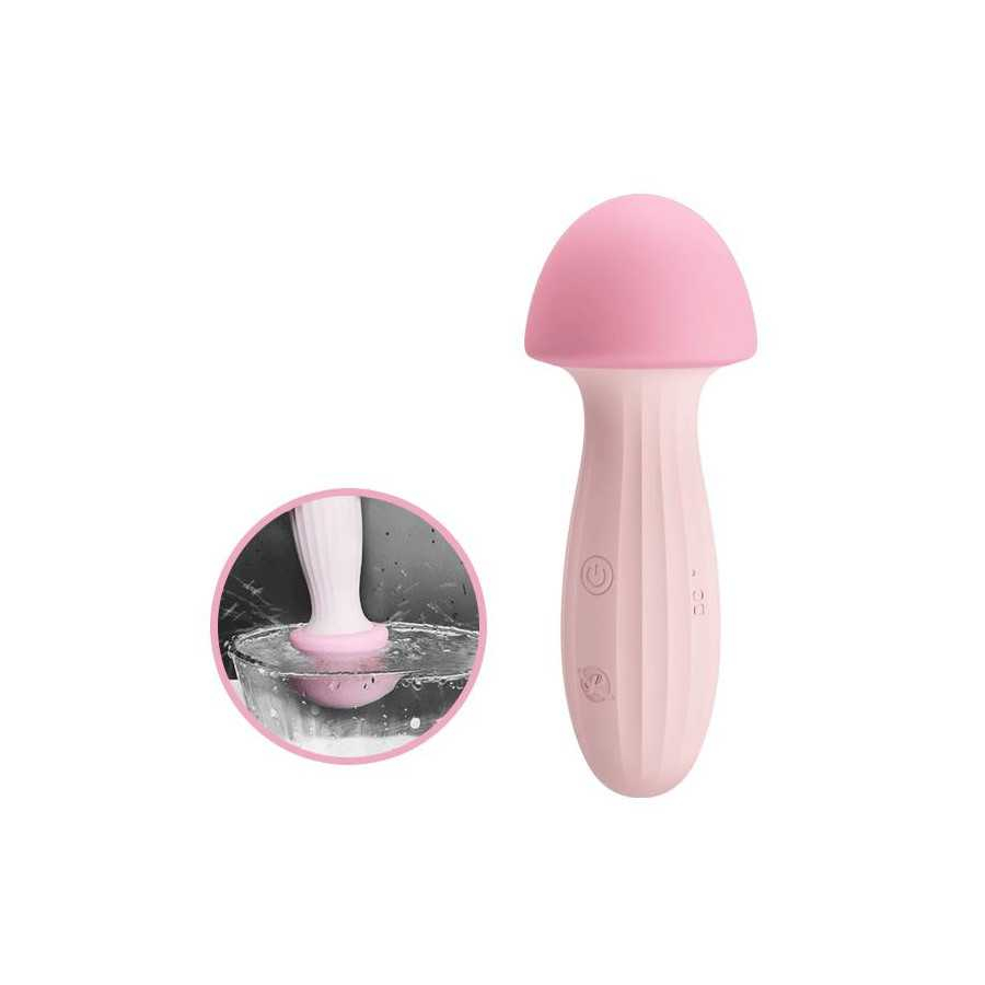 Mushroom Vibrador Masajeador Silicona USB