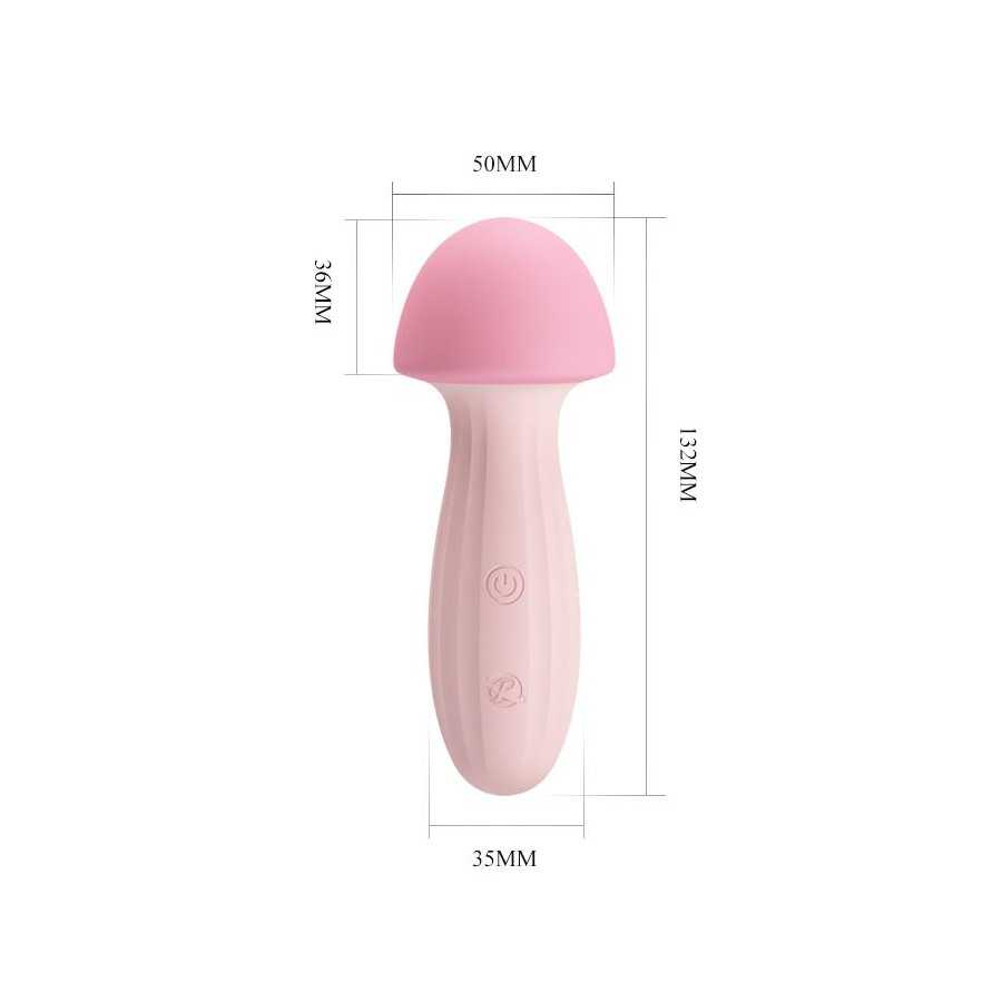 Mushroom Vibrador Masajeador Silicona USB