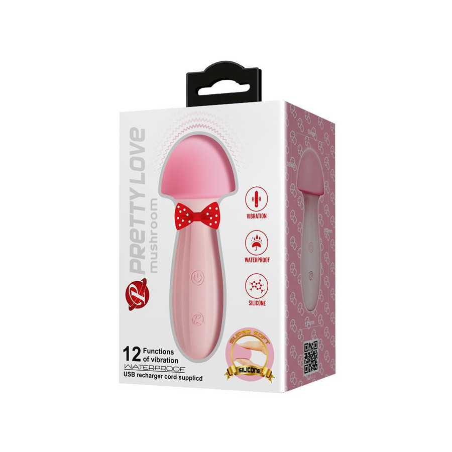 Mushroom Vibrador Masajeador Silicona USB