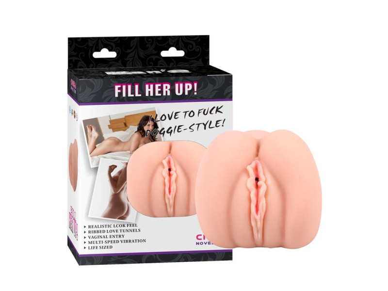Masturbador Fill Her Up T Skin 177 cm Natural