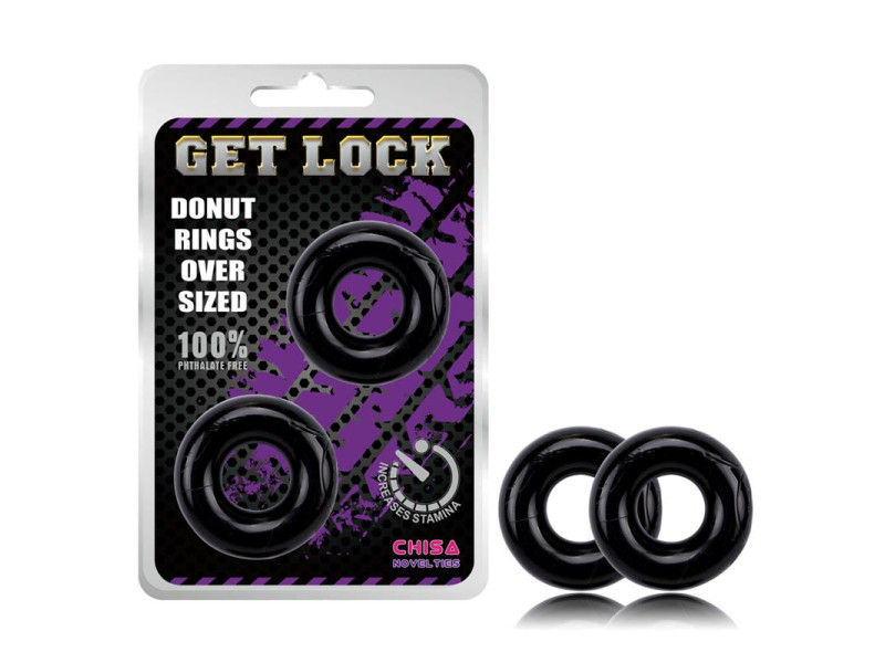 Anillos para el Pene Donut Negro