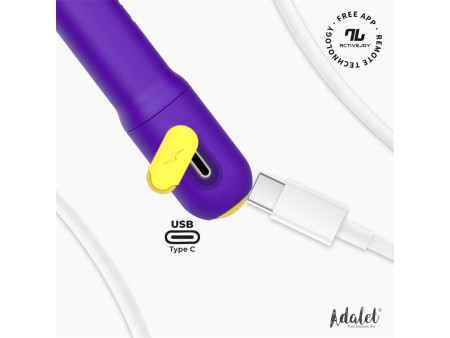Gently Estimulador Punto G con APP Purpura