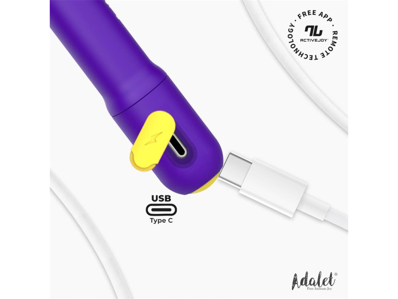 Gently Estimulador Punto G con APP Purpura