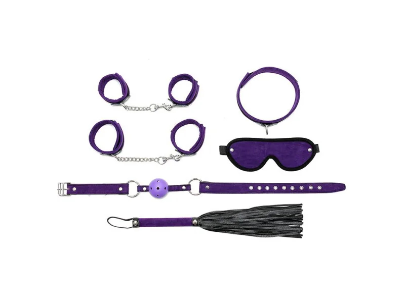 Set de Bondage 6 Piezas Purpura