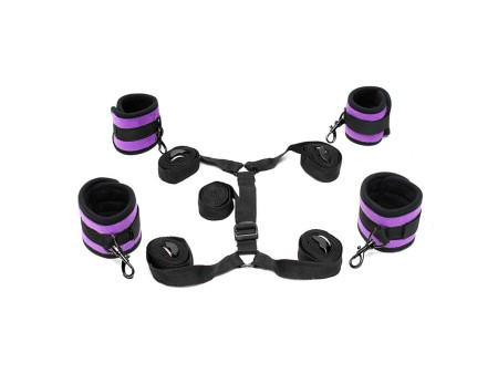 Correas de Restriccion para la Cama Purpura Correas de Restriccion para la Cama Purpura