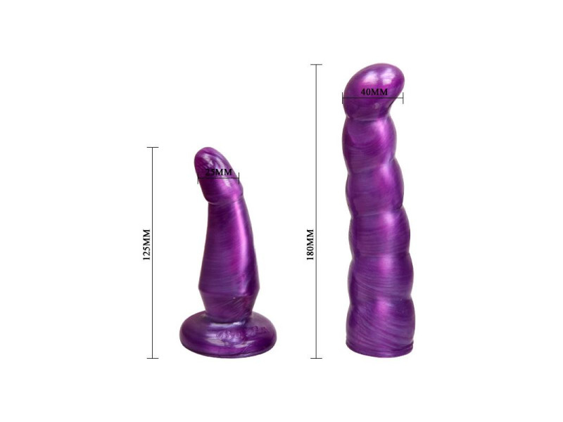 Arnes Doble Penetracion Color Purpura