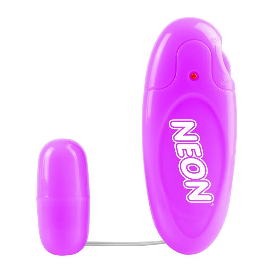 Neon Bala Vibradora a Control Remoto Luv Touch Purpura