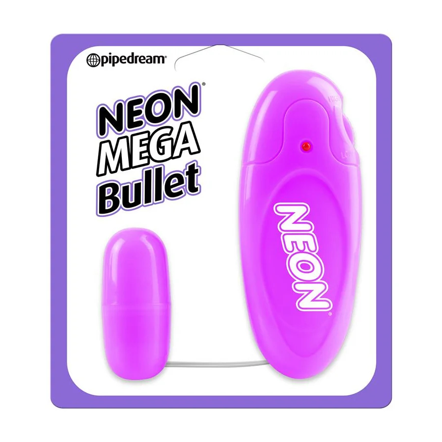 Neon Bala Vibradora a Control Remoto Luv Touch Purpura