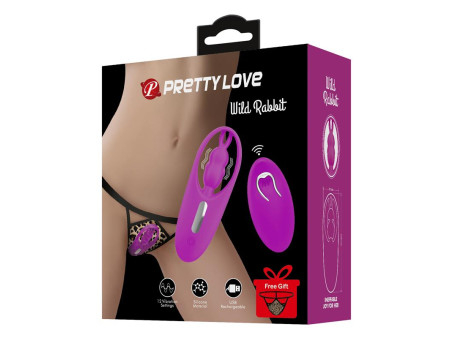 Wild Rabbit Estimulador para Braguita con Control Remoto