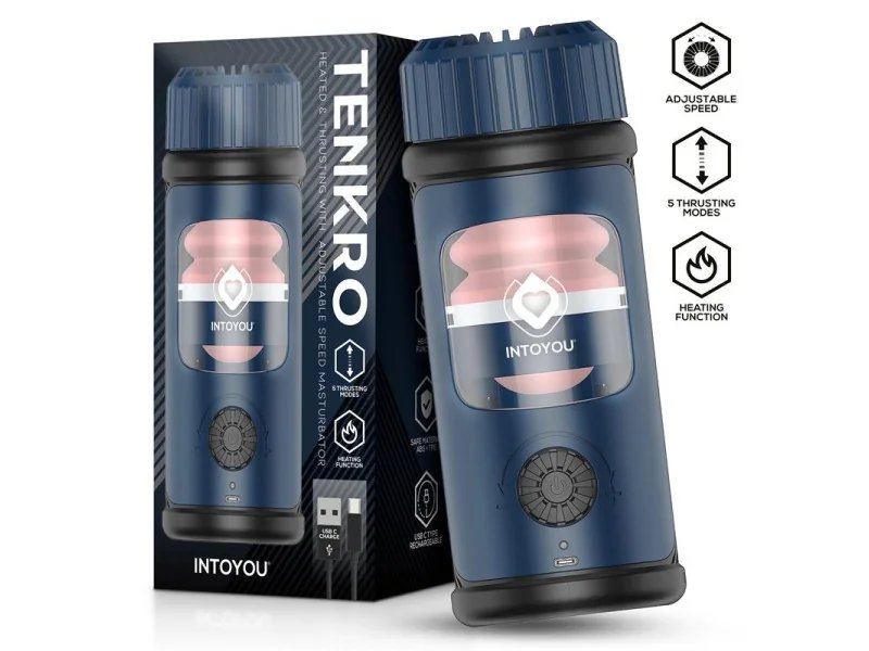 Tenkro Masturbador con Thrusting y Calor USB C Tenkro Masturbador con Thrusting y Calor USB C