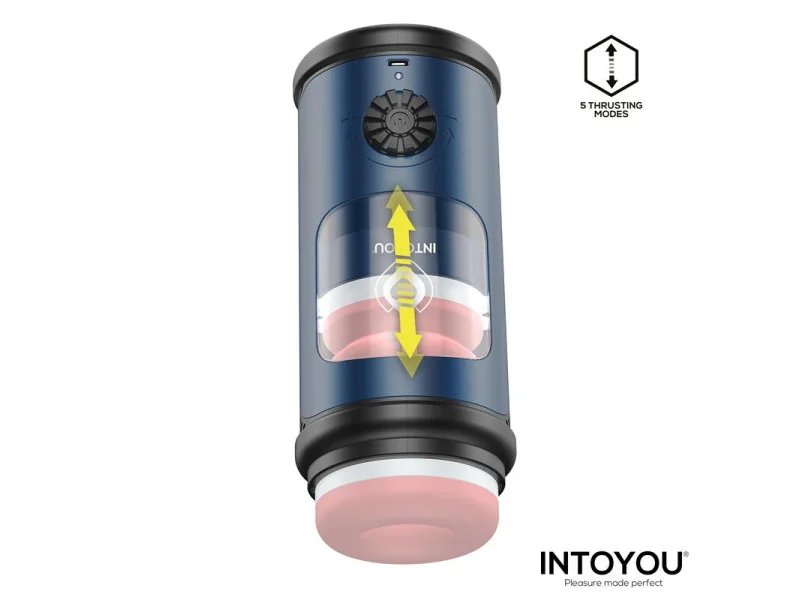 Tenkro Masturbador con Thrusting y Calor USB C