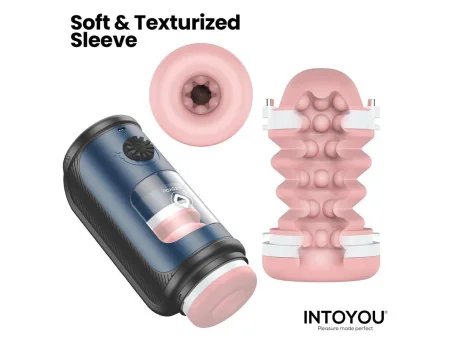 Tenkro Masturbador con Thrusting y Calor USB C