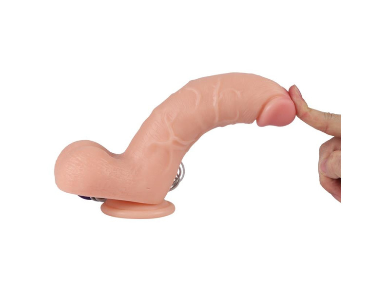 Vibrador Realista Control Remoto Adam 21 cm