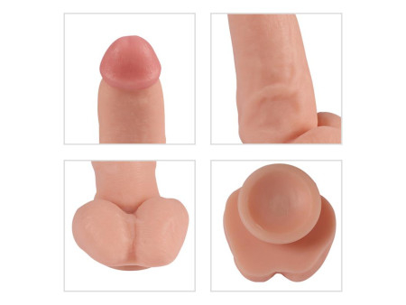 Vibrador Realista Control Remoto Red Eagle 17 cm Vibrador Realista Control Remoto Red Eagle 17 cm